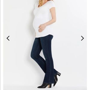 Motherhood maternity Bootcut Jeans size XS indigo blue